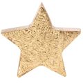 Estrela decorativa brilhante para decoração de mesa, 5 cm, 9 peças | Floristik24.pt