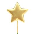 Floristik24 Estrelas em arame para a confecção de ouro 5cm C23cm 48pcs