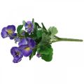 Floristik24 Amor-perfeito artificial flor artificial violeta prado flor 30cm