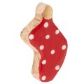 Floristik24 Meias de bolinhas, decoração de mesa de Natal, 6 cm, 8 peças