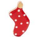 Meias de bolinhas, decoração de mesa de Natal, 6 cm, 8 peças | Floristik24.pt