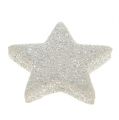 Floristik24 Espalhe estrelas com creme glitter 2.5cm 96pcs