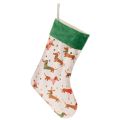 Floristik24 Meia de Natal com estampa de dachshund, 50cm