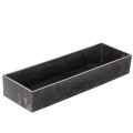 Floristik24 Bandeja retangular com alças, bandeja decorativa para mesa, 32 cm