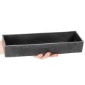 Bandeja retangular com alças, bandeja decorativa para mesa, 32 cm | Floristik24.pt