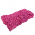 Floristik24 Suprimentos artesanais de fibra natural de fibra de tamarindo Pink Berry 500g