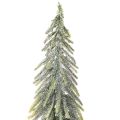 Árvore de Natal artificial com base, efeito fosco, para decoração de inverno, 90 cm | Floristik24.pt