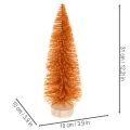 Árvore de Natal artificial, árvore decorativa para decoração de mesa, 31 cm, 3 peças | Floristik24.pt