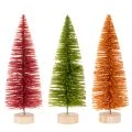 Árvore de Natal artificial, árvore decorativa para decoração de mesa, 31 cm, 3 peças | Floristik24.pt