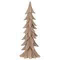 Pequena árvore de Natal decorativa flocada, para decoração de mesa, 44 cm | Floristik24.pt