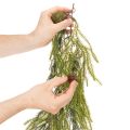 Guirlanda artificial de ramos de pinheiro com pinhas para decoração do Advento, 218 cm | Floristik24.pt