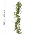Guirlanda artificial de ramos de pinheiro com pinhas para decoração do Advento, 218 cm | Floristik24.pt
