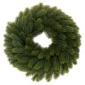 Floristik24 Coroa de ramos de pinheiro artificiais, verde, redonda, 50 cm