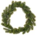 Floristik24 Guirlanda artificial de pinheiro verde para decoração de porta, 35 cm