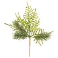 Floristik24 Ramo de pinheiro artificial para decoração festiva, 22 cm, 2 peças