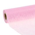 Floristik24 Caminho de mesa polar rosa 23cm 25m