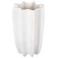 Floristik24 Vaso canelado, vaso decorativo alto para flores secas, 24 cm