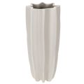 Floristik24 Vaso moderno com nervuras, vaso decorativo alto para flores secas, 38 cm