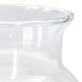 Floristik24 Lanterna decorativa para vaso de vidro transparente Ø18,5cm Alt.25,5cm