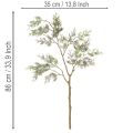 Ramo artificial de zimbro, ramo decorativo artificial para vasos, 86 cm | Floristik24.pt