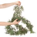 Guirlanda artificial de zimbro, decoração natalina para mesa ou janela, 185 cm | Floristik24.pt