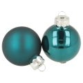 Floristik24 Enfeites de Natal, foscos e brilhantes, pequenas decorações natalinas, 4 cm, 24 peças