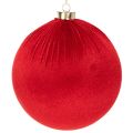 Floristik24 Enfeite de Natal vermelho grande para pendurar, 15 cm, 3 peças