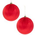 Bola de Natal de veludo