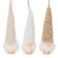 Floristik24 Conjunto de 6 peças com figuras decorativas de gnomos com barba, 17 cm de altura.