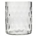 Floristik24 Lanterna de vidro, vaso de flores, vaso de vidro redondo Ø11,5cm H13,5cm