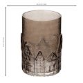 Casinhas de vidro para velas pequenas, ideais para decoração de mesa, 23 cm | Floristik24.pt