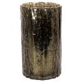 Porta-velas de vidro com