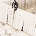 Lanterna suspensa, decoração de verão, macramê, altura 35,5 cm, largura 19 cm. | Floristik24.pt