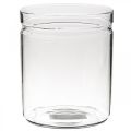 Floristik24 Vaso de flor, cilindro de vidro, vaso de vidro redondo Ø10cm A12cm