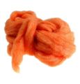 Floristik24 Fusível de lã 10m laranja