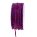 Floristik24 Cordão de lã colorido 3mm 100m