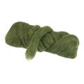 Floristik24 Cordão de lã cordão de feltro verde escuro Ø2cm 10m