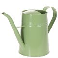 Floristik24 Regador vintage de metal para interiores, verde menta, 1,7L; vaso decorativo, design retrô, 23cm de altura.