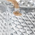 Panela de zinco em formato de