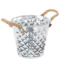 Panela de zinco com alças de
