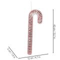 Bengala Doce Artificial Tamanho XL para Decoração de Natal (40cm) | Floristik24.pt