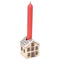 Castiçal de cerâmica, casinha