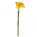 Floristik24 Narcisos artificiais flores de seda narcisos amarelos 40cm 3uds