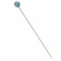 Broches com cabeça de pérola turquesa, Ø6mm, 65mm | Floristik24.pt