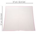Filme floral Transmatt rosa, resistente à umidade, 57 cm, cortado sob medida para buquês, 20 unidades. | Floristik24.pt